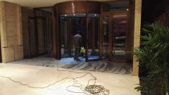 2016年2月4日华联大酒店大厅石材翻新